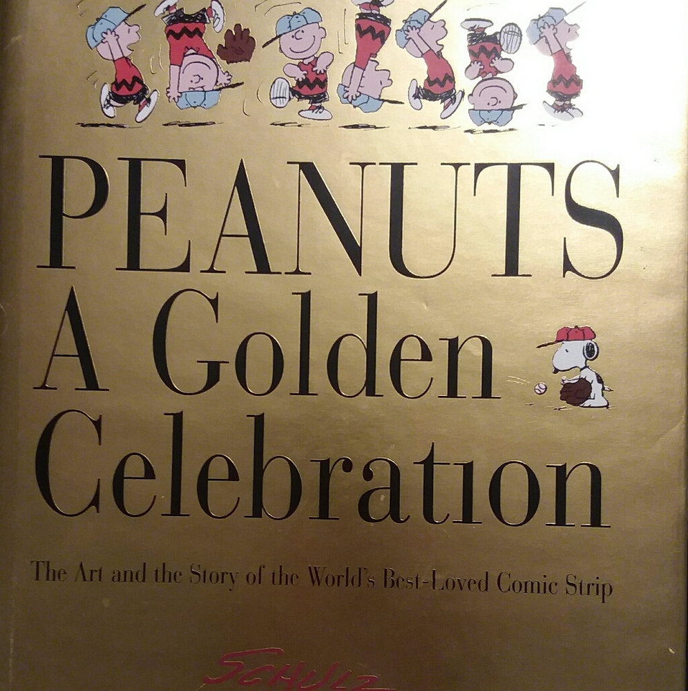 Peanuts A Golden Celebration Hard Cover Book